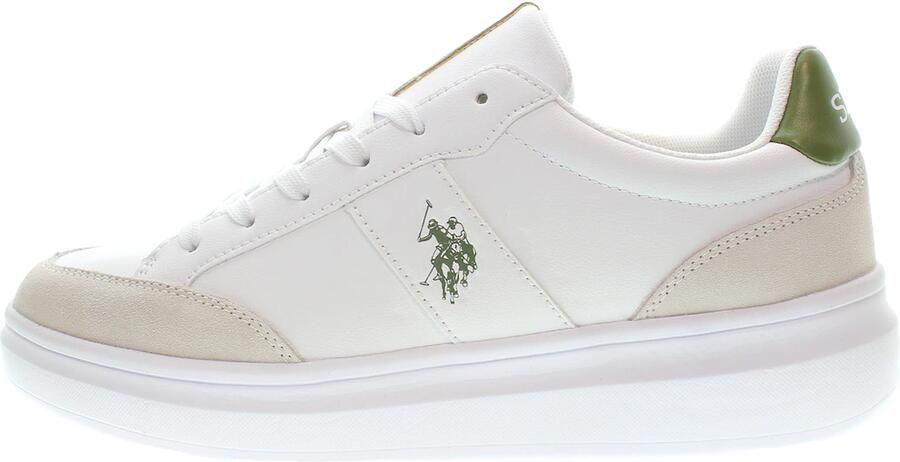 U.S. POLO ASSN. Sneakers laag 'Cody003MDYS2' olijfgroen wit - Foto 1