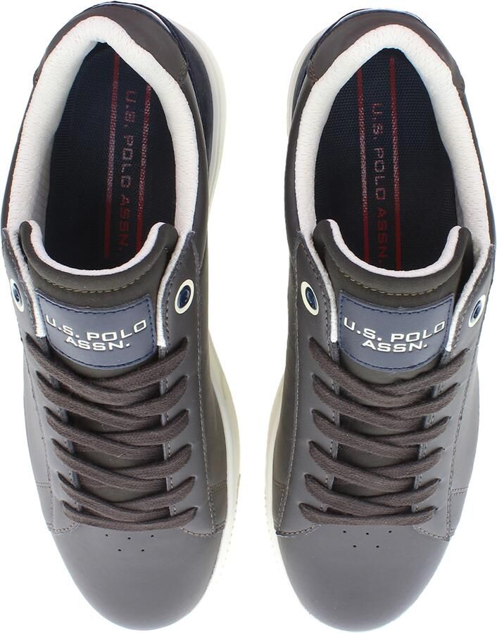 U.S. POLO ASSN. Sneakers laag donkerblauw donkerbruin - Foto 2