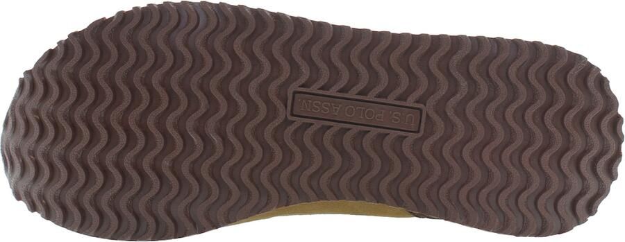 U.S. POLO ASSN. Sneakers laag donkerbruin geel bourgogne - Foto 6