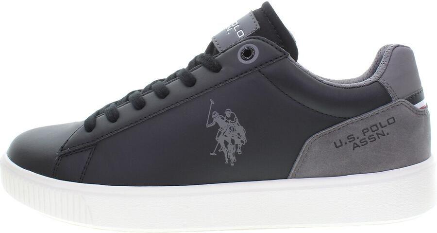 U.S. POLO ASSN. Sneakers laag donkergrijs zwart