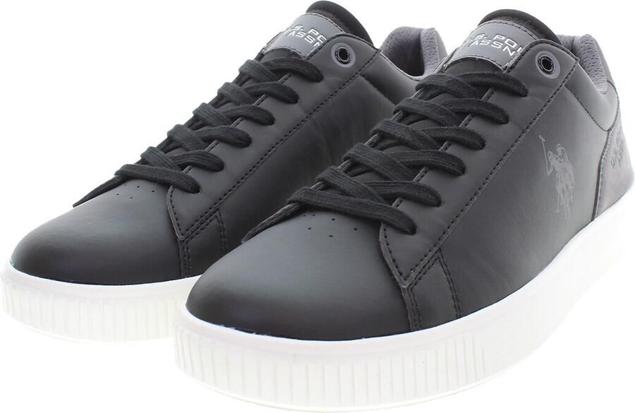 U.S. POLO ASSN. Sneakers laag donkergrijs zwart - Foto 4