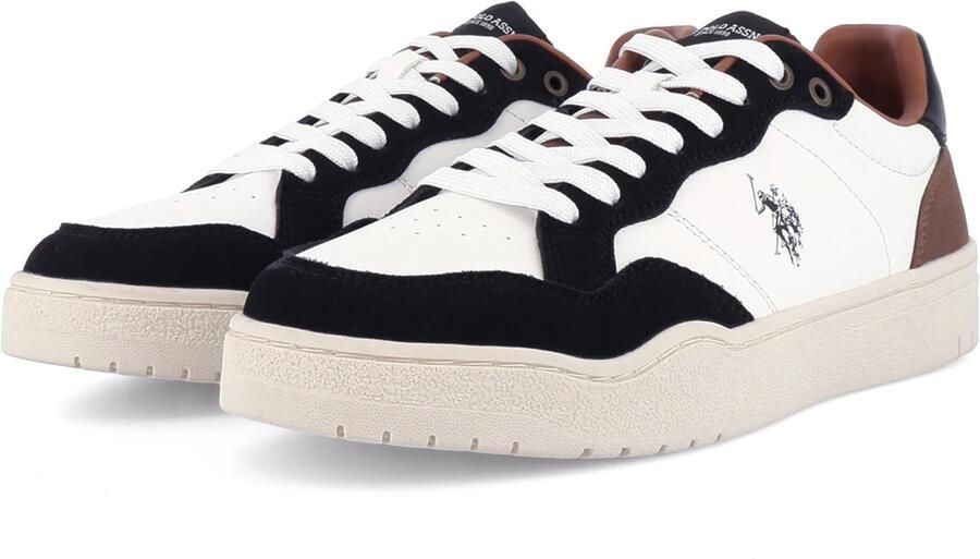 US POLO ASSN. Sneakers laag 'Elia' navy chocoladebruin wit - Foto 4
