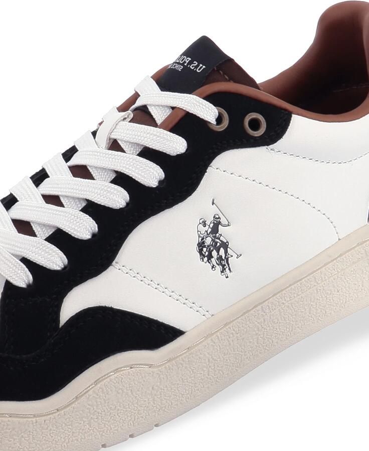 US POLO ASSN. Sneakers laag 'Elia' navy chocoladebruin wit - Foto 2