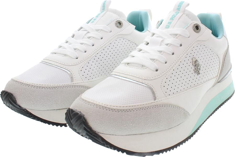 U.S. POLO ASSN. Sneakers laag 'FRISBY002W 5YN2' blauw wit - Foto 3
