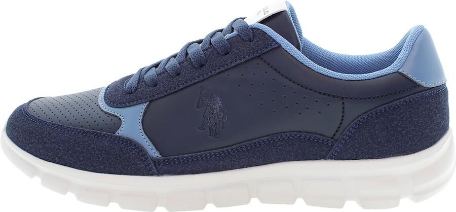 U.S. POLO ASSN. Sneakers laag 'Gary' marine lichtblauw