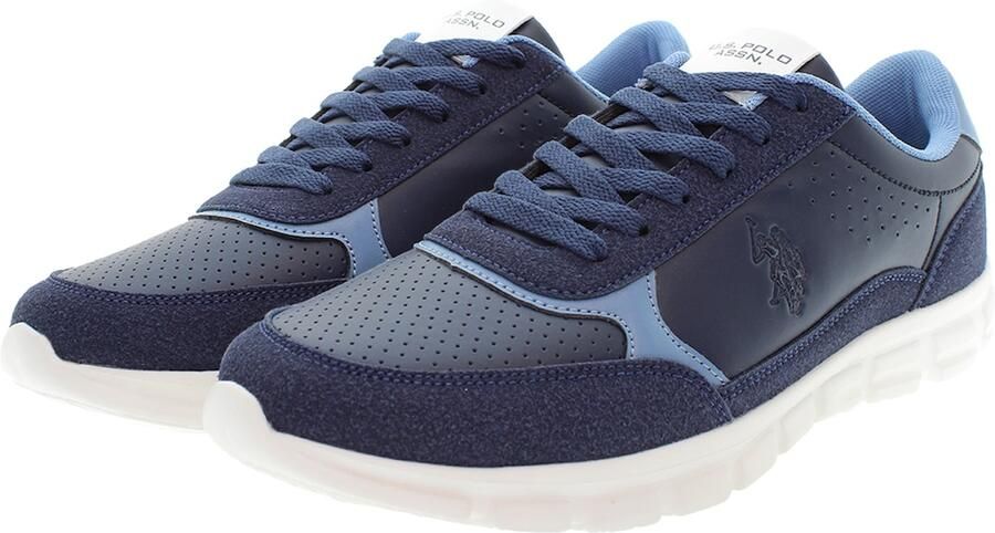 U.S. POLO ASSN. Sneakers laag 'Gary' marine lichtblauw - Foto 3