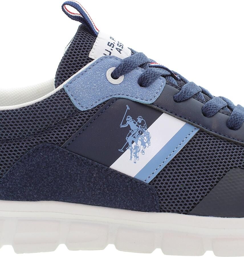 U.S. POLO ASSN. Sneakers laag 'Gary' marine lichtblauw offwhite - Foto 2