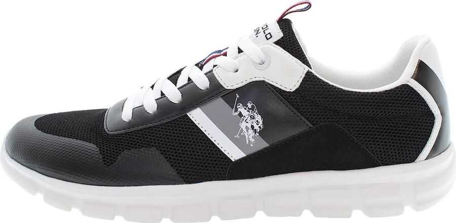 U.S. POLO ASSN. Sneakers laag 'Gary' zwart offwhite