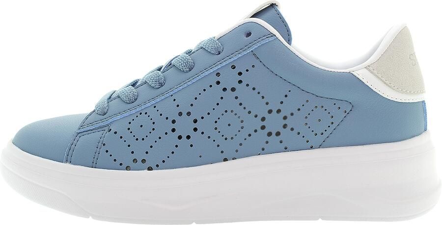 U.S. POLO ASSN. Sneakers laag 'Ginger' blauw wit offwhite