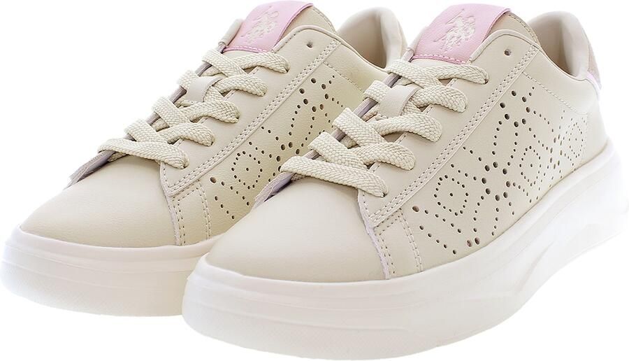 U.S. POLO ASSN. Sneakers laag 'GINGER001W 5YH1' beige rosé offwhite - Foto 3
