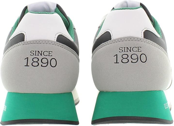 U.S. POLO ASSN. Sneakers laag grijs groen zwart - Foto 5