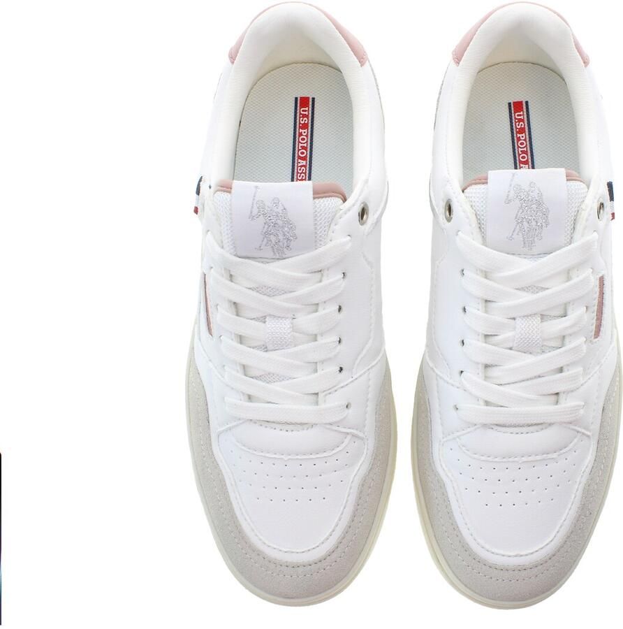 U.S. POLO ASSN. Sneakers laag grijs rosé wit - Foto 2