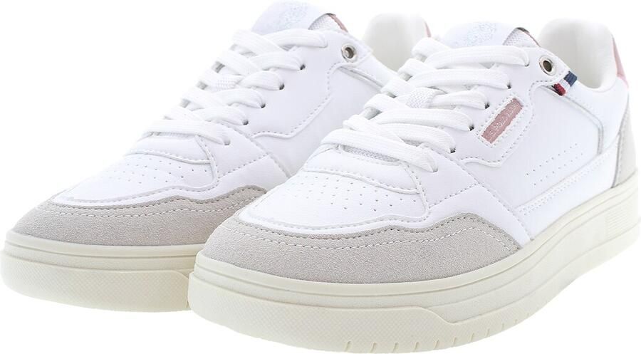 U.S. POLO ASSN. Sneakers laag grijs rosé wit - Foto 4