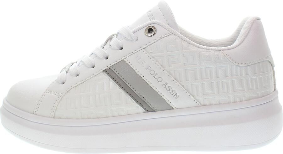 U.S. POLO ASSN. Sneakers laag grijs wit