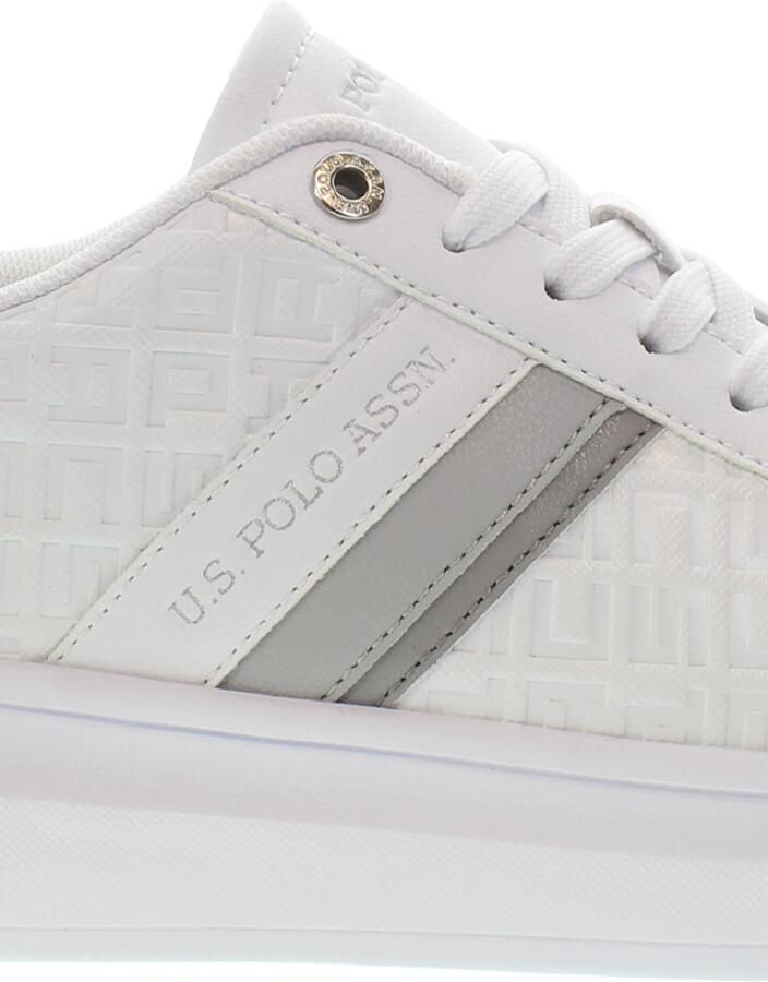 U.S. POLO ASSN. Sneakers laag grijs wit - Foto 2