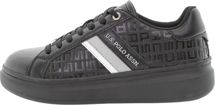 U.S. POLO ASSN. Sneakers laag grijs zwart wit