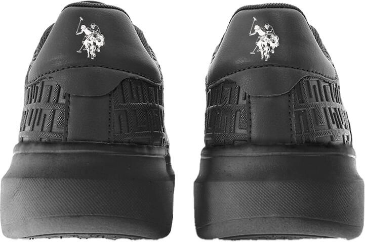 U.S. POLO ASSN. Sneakers laag grijs zwart wit - Foto 5