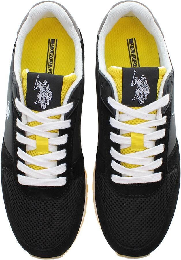 U.S. POLO ASSN. Sneakers laag 'Jake' geel grijs zwart - Foto 3