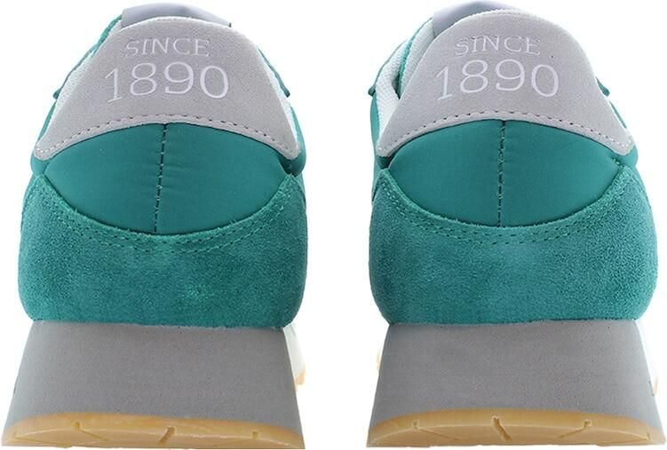 U.S. POLO ASSN. Sneakers laag 'Jake' turquoise wit - Foto 5