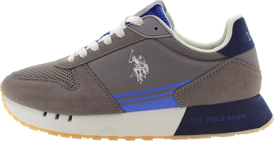 U.S. POLO ASSN. Sneakers laag 'JAKE001' marine taupe wit