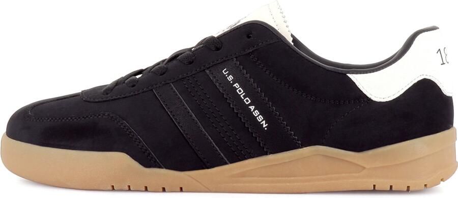 US POLO ASSN. Sneakers laag 'Jazz' zwart wit