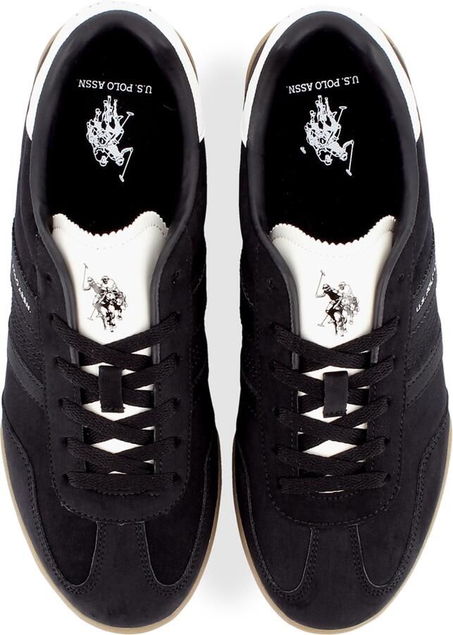 US POLO ASSN. Sneakers laag 'Jazz' zwart wit - Foto 3