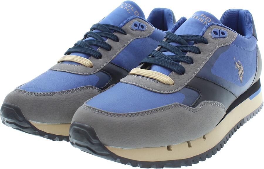 U.S. POLO ASSN. Sneakers laag 'Justin001' marine donkerblauw donkergrijs zwart - Foto 5