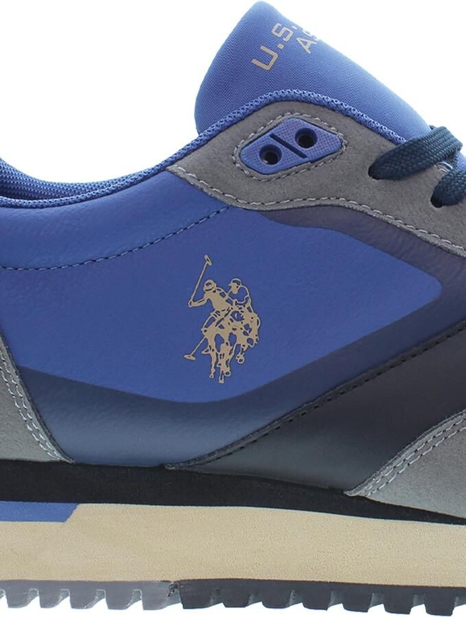 U.S. POLO ASSN. Sneakers laag 'Justin001' marine donkerblauw donkergrijs zwart - Foto 3