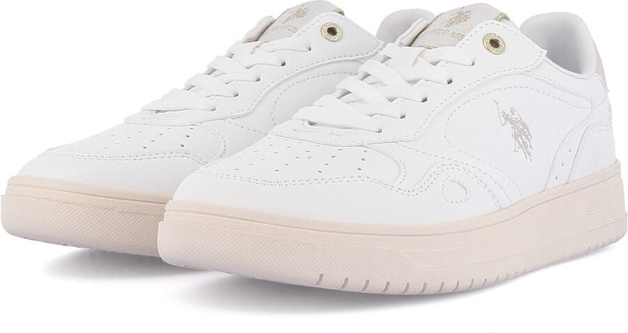 US POLO ASSN. Sneakers laag 'Kosmo' ecru wit - Foto 4