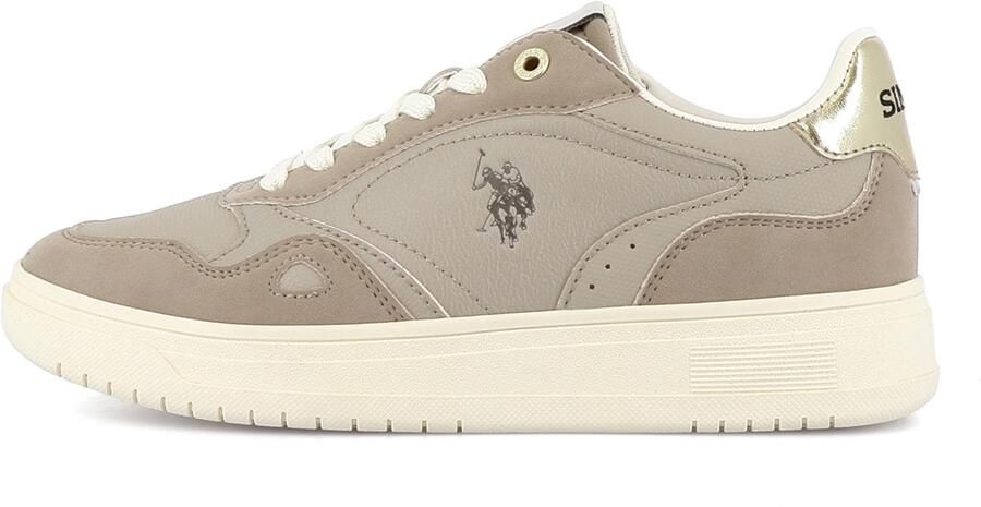 US POLO ASSN. Sneakers laag 'Kosmo' lichtbeige