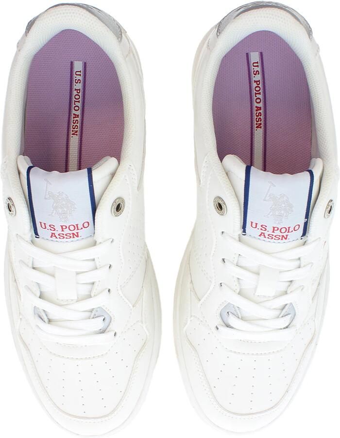 U.S. POLO ASSN. Sneakers laag 'KOSMO002W 5Y6' navy grijs rood wit - Foto 2