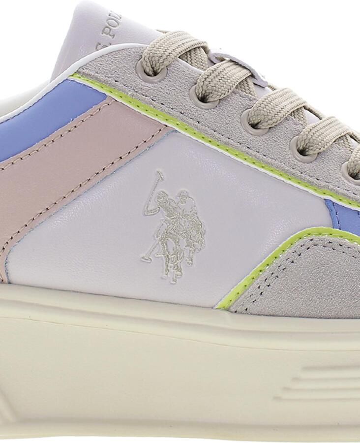 U.S. POLO ASSN. Sneakers laag lichtgrijs sering rosé - Foto 2