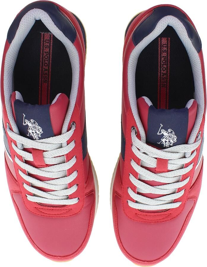 U.S. POLO ASSN. Sneakers laag marine rood wit - Foto 2