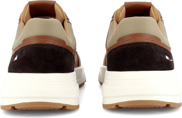 US POLO ASSN. Sneakers laag 'Parker' navy karamel kaki - Foto 5
