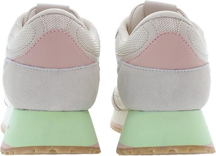 U.S. POLO ASSN. Sneakers laag 'Sacha' lichtgrijs mintgroen pastellila rosé - Foto 5