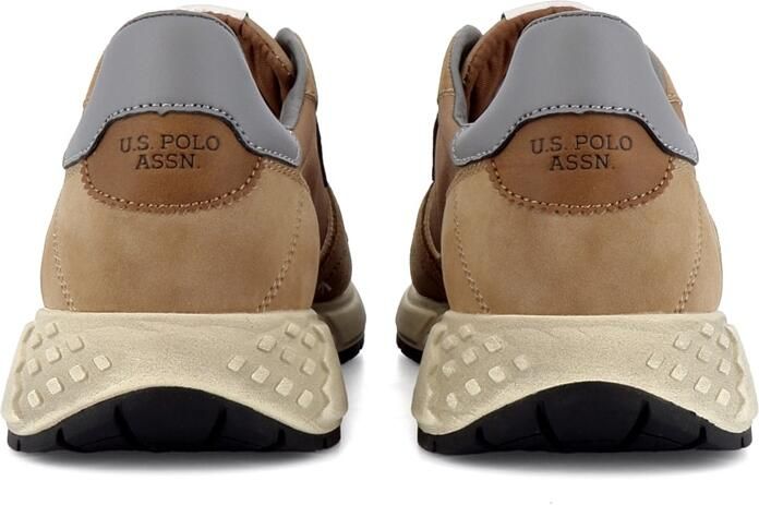 US POLO ASSN. Sneakers laag 'Seneka' camel grijs - Foto 5