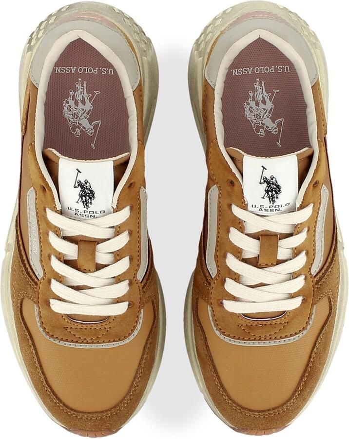 US POLO ASSN. Sneakers laag 'Seneka' camel lichtbeige - Foto 2