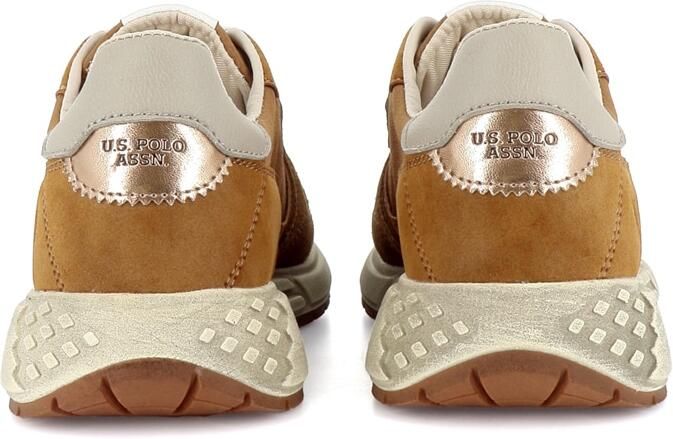 US POLO ASSN. Sneakers laag 'Seneka' camel lichtbeige - Foto 6