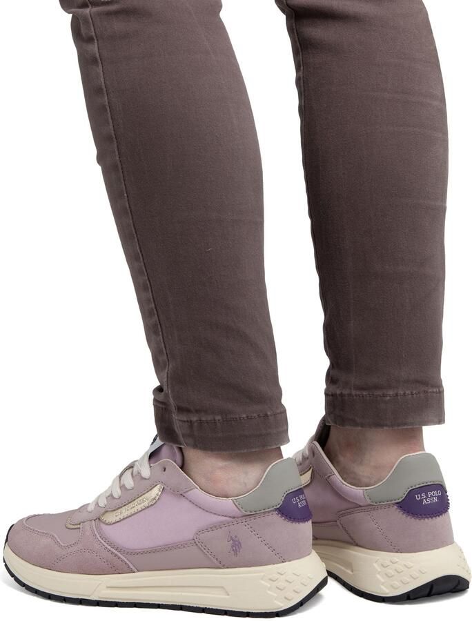 US POLO ASSN. Sneakers laag 'Seneka' goud braam oudroze - Foto 3