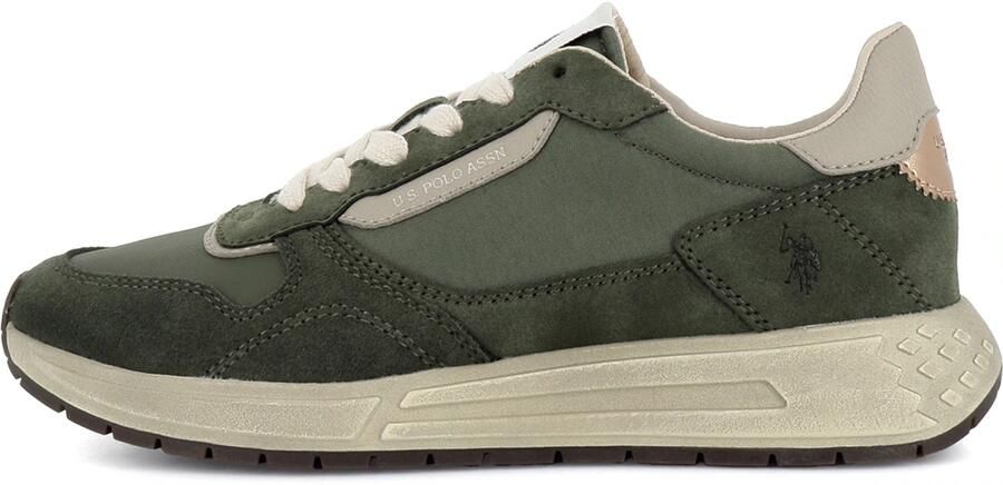 US POLO ASSN. Sneakers laag 'Seneka' kaki