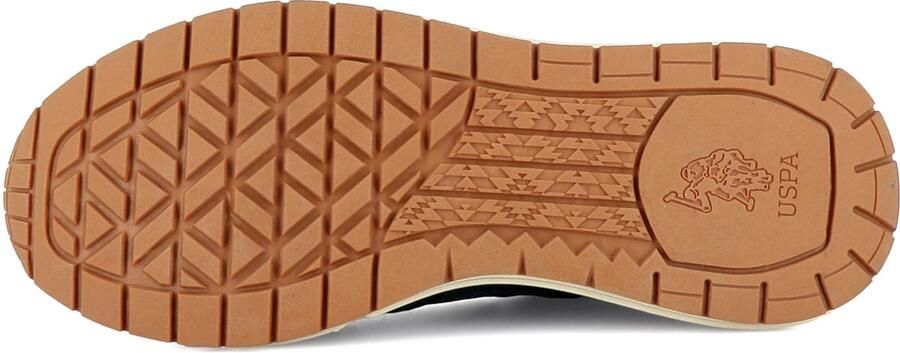 US POLO ASSN. Sneakers laag 'Seneka' karamel grijs petrol - Foto 6