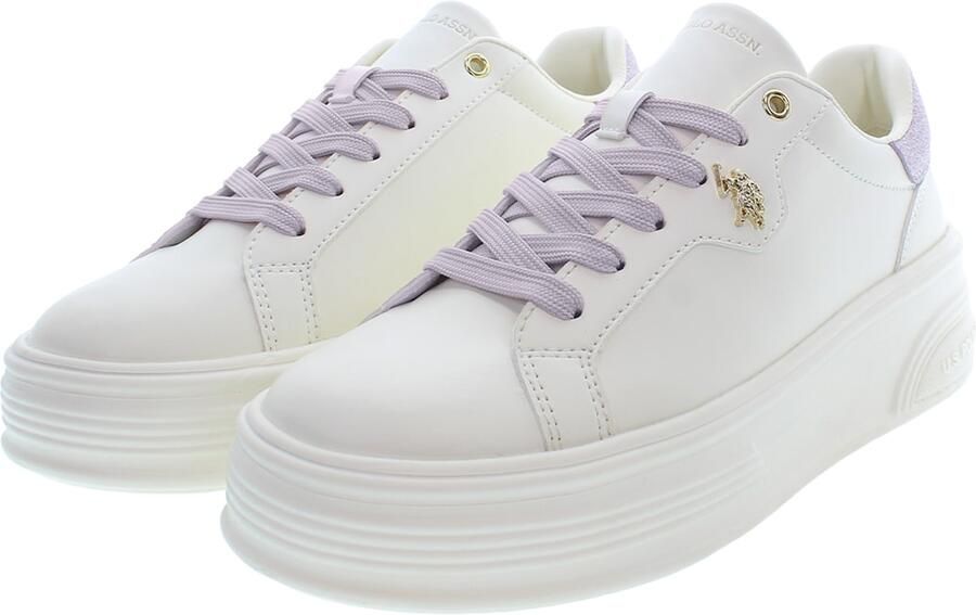U.S. POLO ASSN. Sneakers laag sering wit - Foto 4