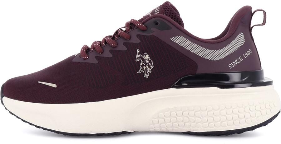 US POLO ASSN. Sneakers laag 'Spritz' crème bordeaux