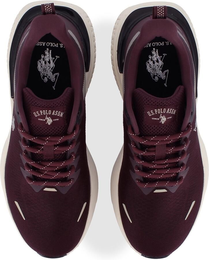 US POLO ASSN. Sneakers laag 'Spritz' crème bordeaux - Foto 2