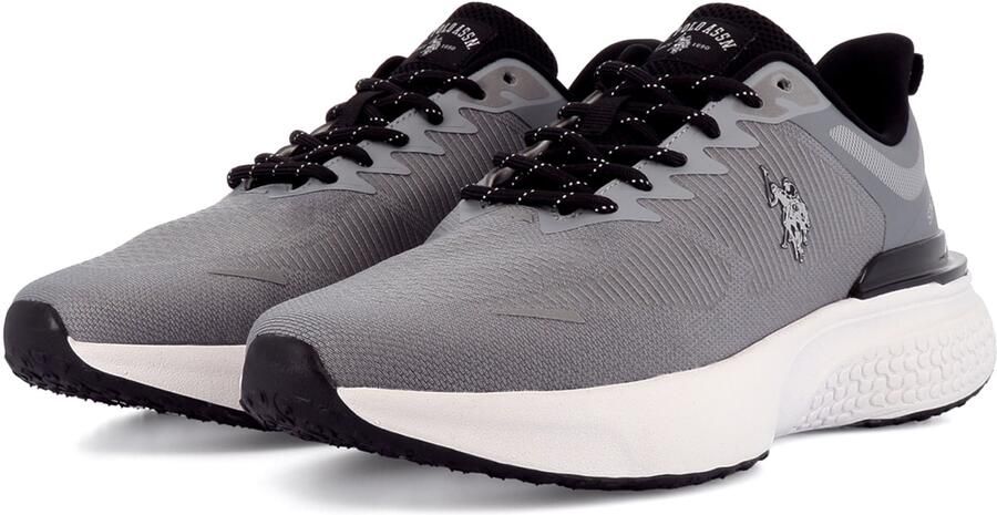 US POLO ASSN. Sneakers laag 'Spritz' lichtgrijs zwart - Foto 4