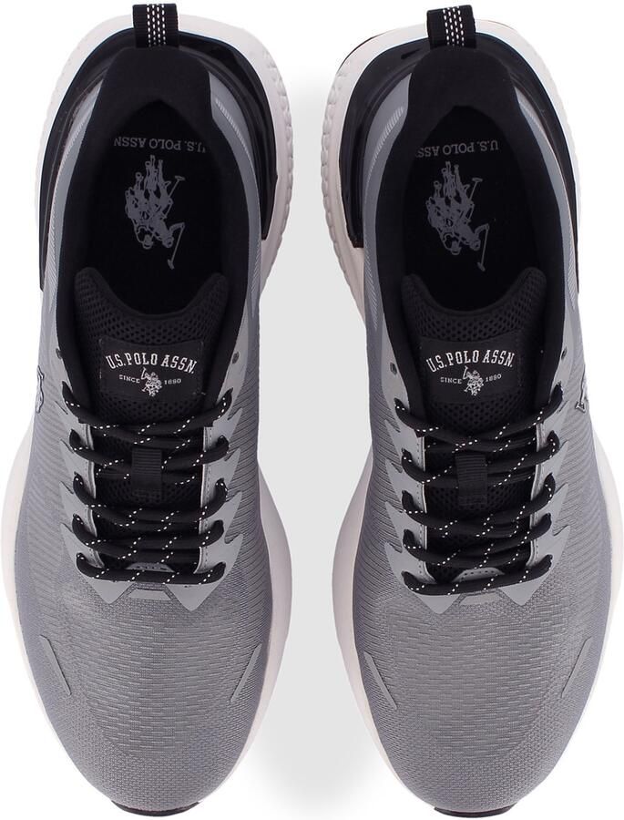 US POLO ASSN. Sneakers laag 'Spritz' lichtgrijs zwart - Foto 2