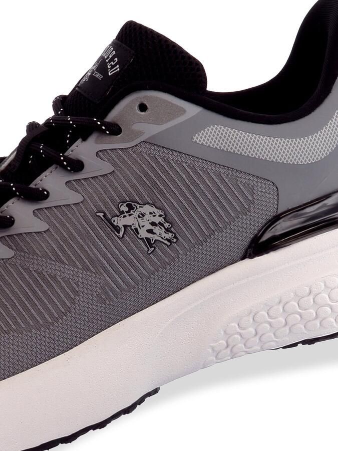 US POLO ASSN. Sneakers laag 'Spritz' lichtgrijs zwart - Foto 3