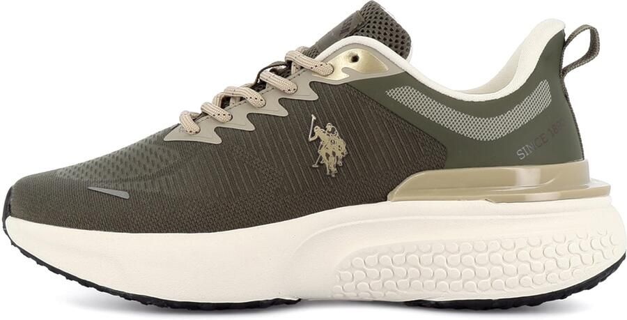 US POLO ASSN. Sneakers laag 'Spritz' olijfgroen