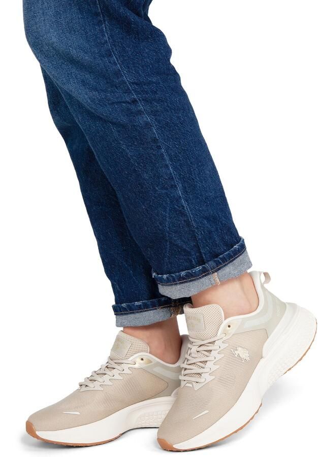 US POLO ASSN. Sneakers laag 'Spritz' taupe wit - Foto 3