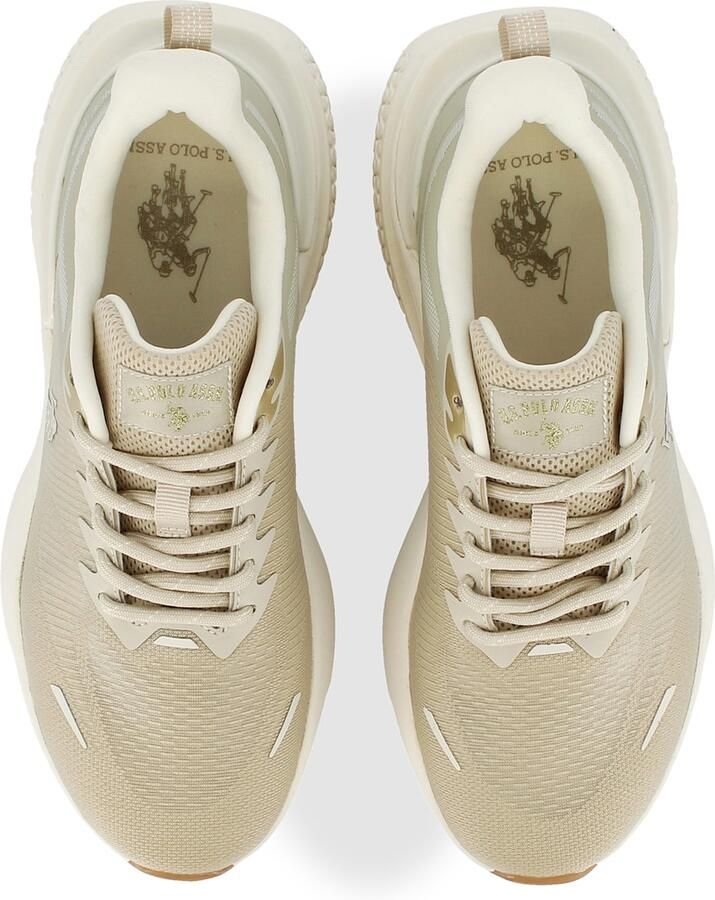 US POLO ASSN. Sneakers laag 'Spritz' taupe wit - Foto 2